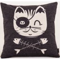 Pirate Cat Cushion